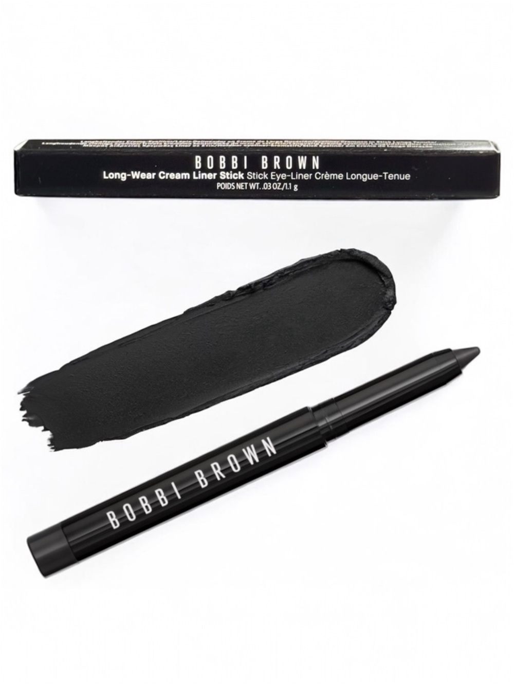 Bobbi Brown Long-Wear Cream Eyeliner | Panther Matte Black | Waterproof Eyeliner